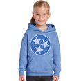 thumbnail image 1 of LA Pop Art Girl's Word Art Hooded Sweatshirt - Tennessee Tristar, 1 of 2