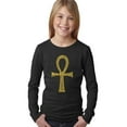 thumbnail image 1 of LA Pop Art Girl's Word Art Long Sleeve - ANKH, 1 of 2