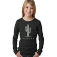 thumbnail image 1 of LA Pop Art Girl's Word Art Long Sleeve - Arizona Cities, 1 of 2