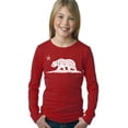 thumbnail image 1 of LA Pop Art Girl's Word Art Long Sleeve - California Dreamin, 1 of 2