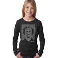 thumbnail image 1 of LA Pop Art Girl's Word Art Long Sleeve - EDGAR ALLEN POE - THE RAVEN, 1 of 2
