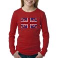 thumbnail image 1 of LA Pop Art Girl's Word Art Long Sleeve - God Save The Queen, 1 of 2