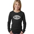 thumbnail image 1 of LA Pop Art Girl's Word Art Long Sleeve - John 3:16, 1 of 2