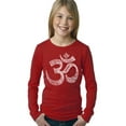thumbnail image 1 of LA Pop Art Girl's Word Art Long Sleeve - Poses OM, 1 of 2