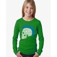 thumbnail image 1 of LA Pop Art Girl's Word Art Long Sleeve - Punk Mohawk, 1 of 2