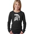 thumbnail image 1 of LA Pop Art Girl's Word Art Long Sleeve - SPARTAN, 1 of 2