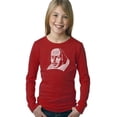 thumbnail image 1 of LA Pop Art Girl's Word Art Long Sleeve - THE TITLES OF ALL OF WILLIAM SHAKESPEARE'S COMEDIES & TRAGEDIES, 1 of 2