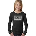 thumbnail image 1 of LA Pop Art Girl's Word Art Long Sleeve - The 80's, 1 of 2