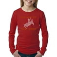 thumbnail image 1 of LA Pop Art Girl's Word Art Long Sleeve - This Aint My First Rodeo, 1 of 2