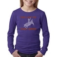 thumbnail image 1 of LA Pop Art Girl's Word Art Long Sleeve - This Aint My First Rodeo, 1 of 2