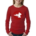 thumbnail image 1 of LA Pop Art Girl's Word Art Long Sleeve - Types of Martial Arts, 1 of 2