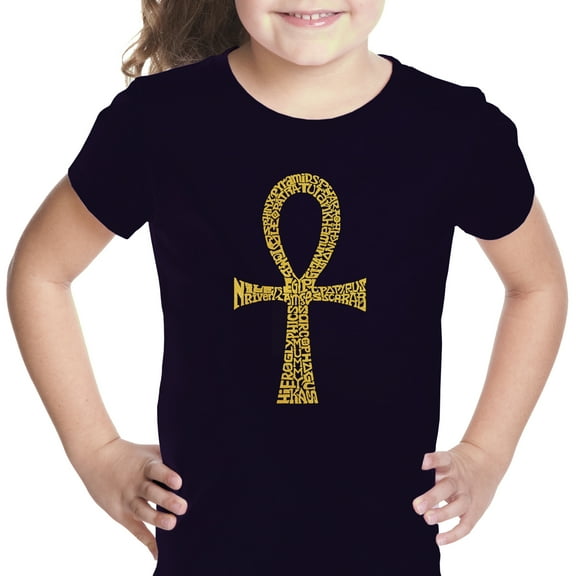 LA Pop Art Girl's Word Art T-shirt - ANKH