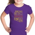 thumbnail image 1 of LA Pop Art Girl's Word Art T-shirt - Az Pics, 1 of 2