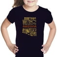 thumbnail image 1 of LA Pop Art Girl's Word Art T-shirt - Az Pics, 1 of 2