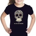 thumbnail image 1 of LA Pop Art Girl's Word Art T-shirt - Dia De Los Muertos, 1 of 2