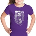 thumbnail image 1 of LA Pop Art Girl's Word Art T-shirt - JESUS, 1 of 2