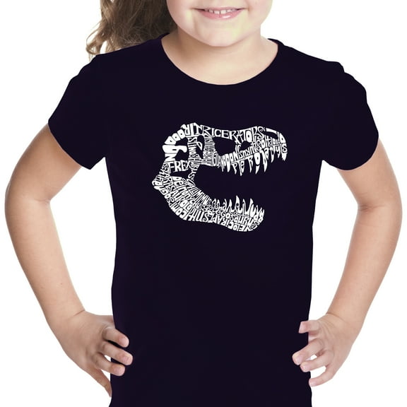 LA Pop Art Girl's Word Art T-shirt - TREX