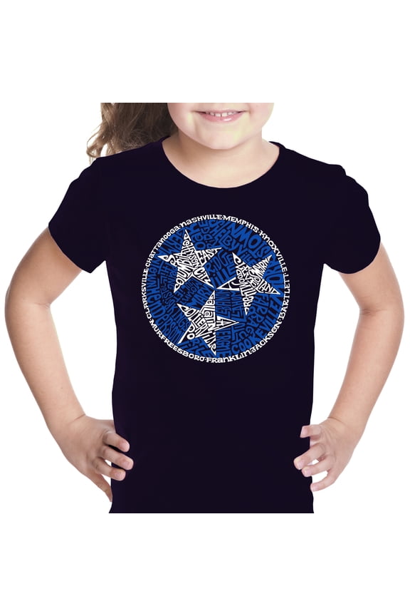 Girl's Word Art T-shirt - Tennessee Tristar
