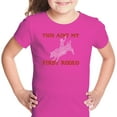 thumbnail image 1 of LA Pop Art Girl's Word Art T-shirt - This Aint My First Rodeo, 1 of 2