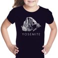 thumbnail image 1 of LA Pop Art Girl's Word Art T-shirt - Yosemite, 1 of 2