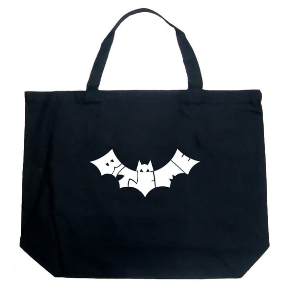 LA Pop Art Large Word Art Tote Bag - BAT - BITE ME
