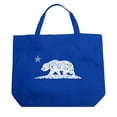 thumbnail image 1 of LA Pop Art Large Word Art Tote Bag - California Dreamin, 1 of 2
