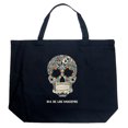thumbnail image 1 of LA Pop Art Large Word Art Tote Bag - Dia De Los Muertos, 1 of 2