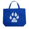 thumbnail image 1 of LA Pop Art Large Word Art Tote Bag - Dog Mom, 1 of 2