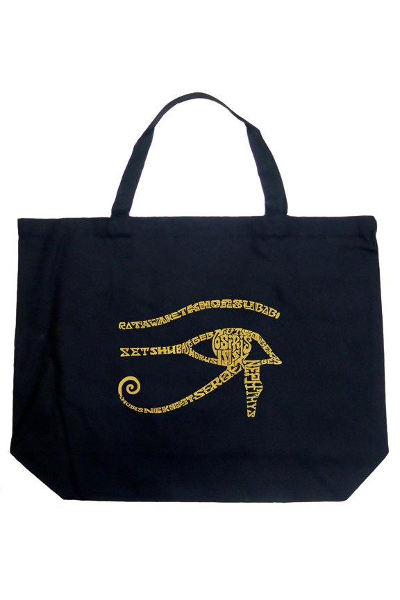 Large Word Art Tote Bag - EGYPT