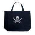 thumbnail image 1 of LA Pop Art Large Word Art Tote Bag - Lyrics To A Legendary Pirate Song, 1 of 2
