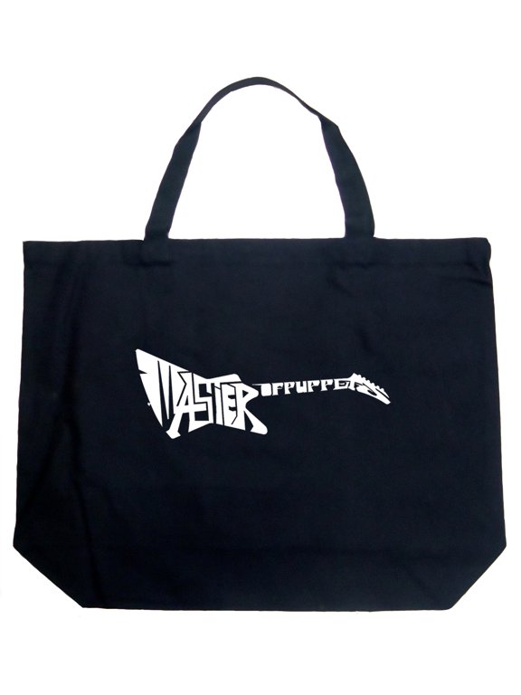 Large Word Art Tote Bag - Master of Puppets