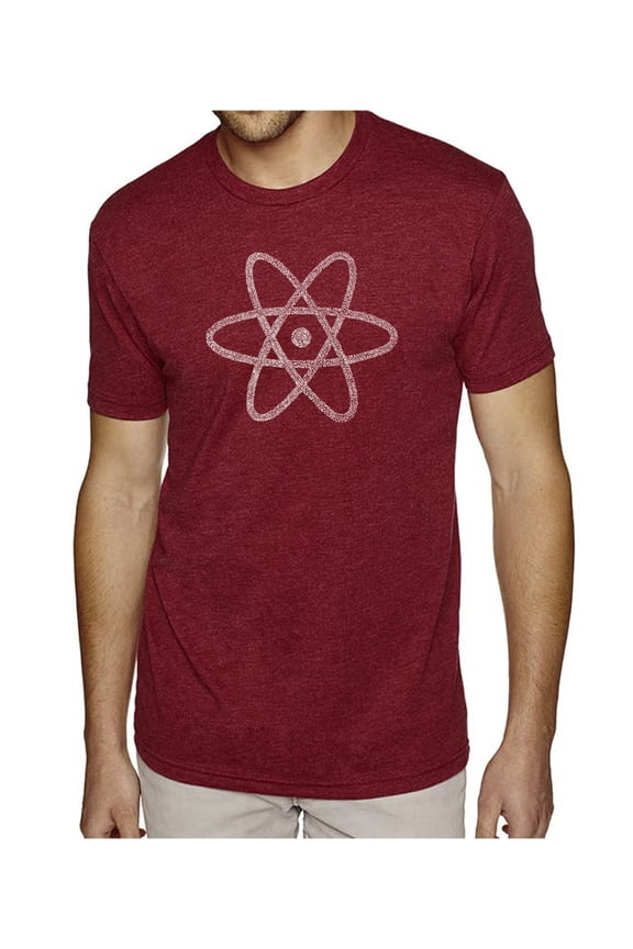 Men's Premium Blend Word Art T-shirt - ATOM