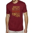 thumbnail image 1 of LA Pop Art Men's Premium Blend Word Art T-shirt - Az Pics, 1 of 2