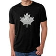 thumbnail image 1 of LA Pop Art Men's Premium Blend Word Art T-shirt - CANADIAN NATIONAL ANTHEM, 1 of 2