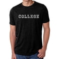 thumbnail image 1 of LA Pop Art Men's Premium Blend Word Art T-shirt - COLLEGE DRINKING GAMES, 1 of 2