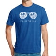 thumbnail image 1 of LA Pop Art Men's Premium Blend Word Art T-shirt - California Shades, 1 of 2