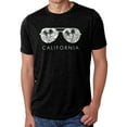 thumbnail image 1 of LA Pop Art Men's Premium Blend Word Art T-shirt - California Shades, 1 of 2