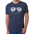 thumbnail image 1 of LA Pop Art Men's Premium Blend Word Art T-shirt - California Shades, 1 of 2