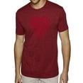 thumbnail image 1 of LA Pop Art Men's Premium Blend Word Art T-shirt - Crazy Little Thing Called Love, 1 of 2