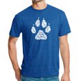 thumbnail image 1 of LA Pop Art Men's Premium Blend Word Art T-shirt - Dog Mom, 1 of 2