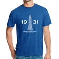 thumbnail image 1 of LA Pop Art Men's Premium Blend Word Art T-shirt - Empire State Building, 1 of 2