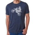 thumbnail image 1 of LA Pop Art Men's Premium Blend Word Art T-shirt - Freestyle Motocross - FMX, 1 of 2