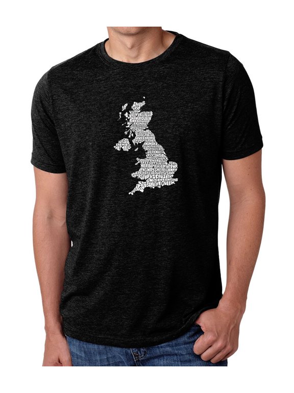 Men's Premium Blend Word Art T-shirt - GOD SAVE THE QUEEN