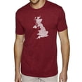 thumbnail image 1 of LA Pop Art Men's Premium Blend Word Art T-shirt - GOD SAVE THE QUEEN, 1 of 2
