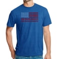 thumbnail image 1 of LA Pop Art Men's Premium Blend Word Art T-shirt - God Bless America, 1 of 2