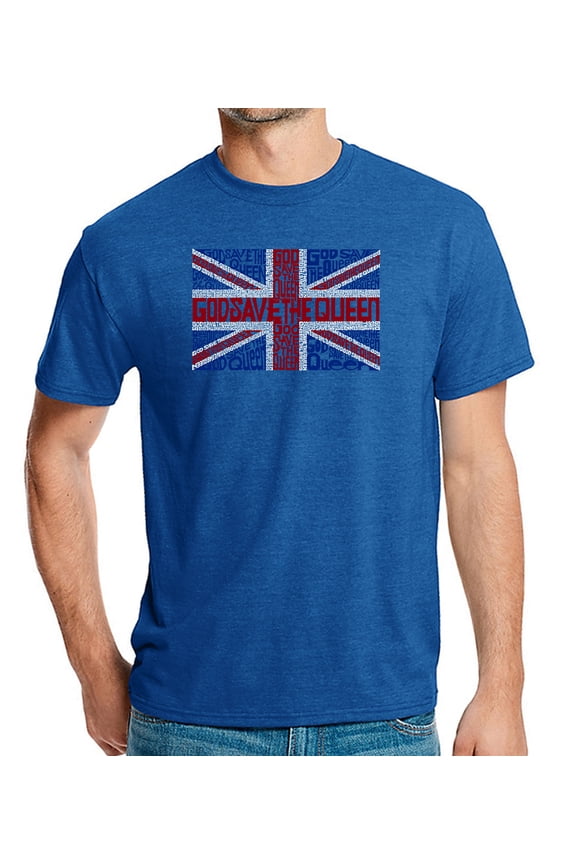 Men's Premium Blend Word Art T-shirt - God Save The Queen