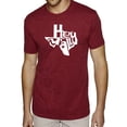 thumbnail image 1 of LA Pop Art Men's Premium Blend Word Art T-shirt - Hey Yall, 1 of 2