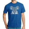 thumbnail image 1 of LA Pop Art Men's Premium Blend Word Art T-shirt - Koala, 1 of 2