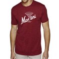 thumbnail image 1 of LA Pop Art Men's Premium Blend Word Art T-shirt - Martini, 1 of 2