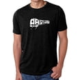 thumbnail image 1 of LA Pop Art Men's Premium Blend Word Art T-shirt - NY SUBWAY, 1 of 2